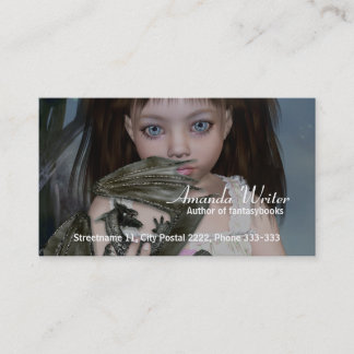 DragonGirl visitkort