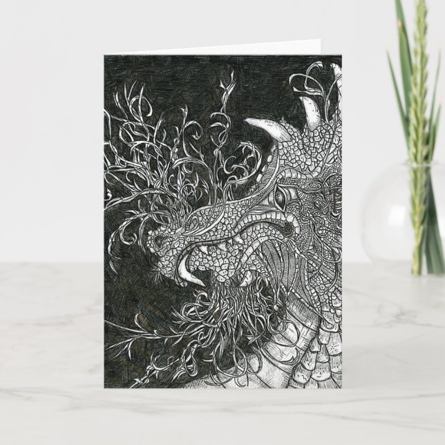 Dragonheart:  Den kloka draken Kort (Framsida)