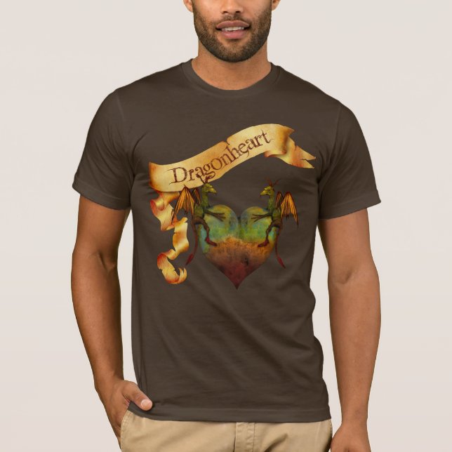 Dragonheart Tee Shirt (Framsida)