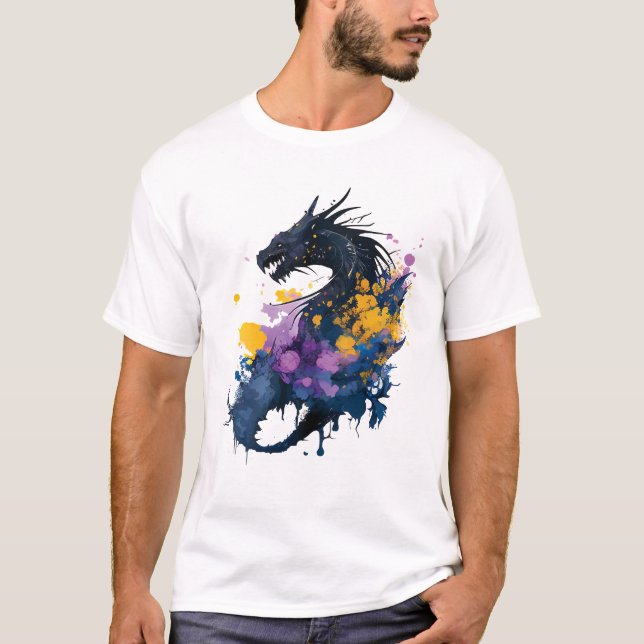 Dragonian Power T Shirt (Framsida)