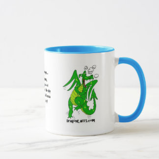 DragonLaffs.com - skratta draken Mugg