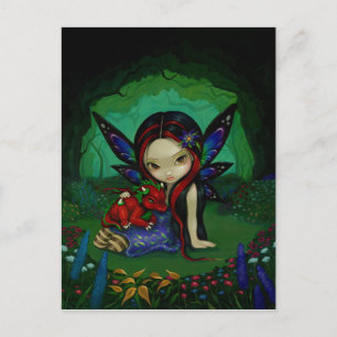 "Dragonling Garden I" vykort