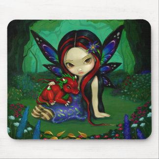 "Dragonling trädgård mig" Mousepad Musmatta