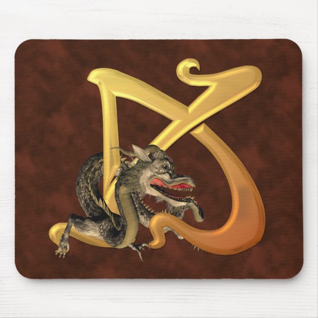 Dragonlore initialt K Musmatta (Framsidan)