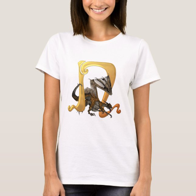 Dragonlore initialt N Tee Shirt (Framsida)