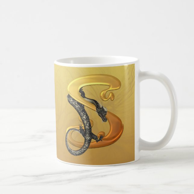 Dragonlore initialt S Kaffemugg (Höger)