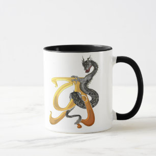 Dragonlore märka med sina initialer A Mugg