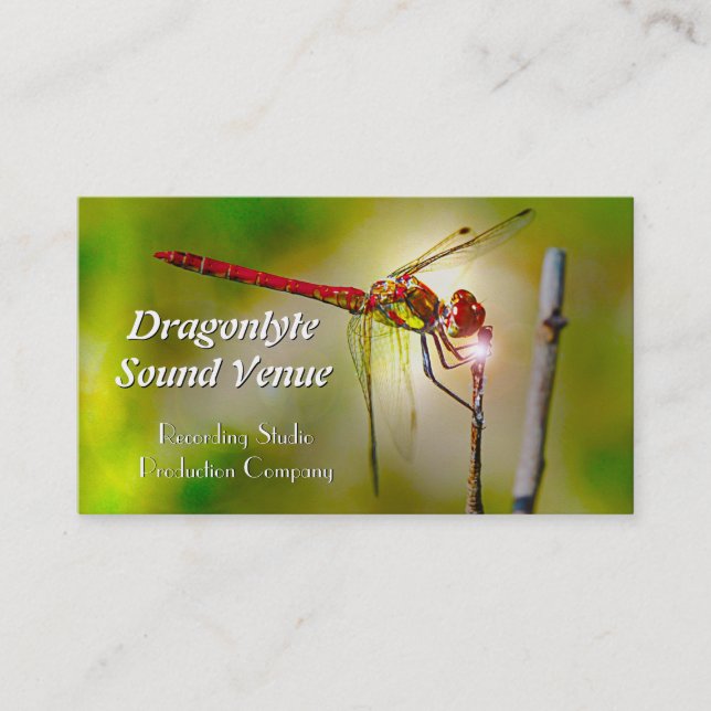 Dragonlyte Coola Professionell Visitkort (Framsida)