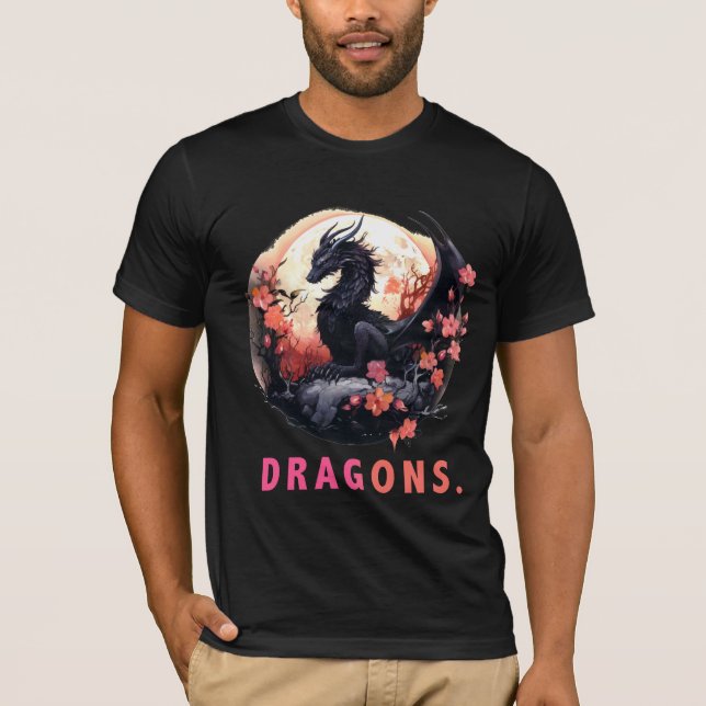 Dragons Älskare Shirt T (Framsida)