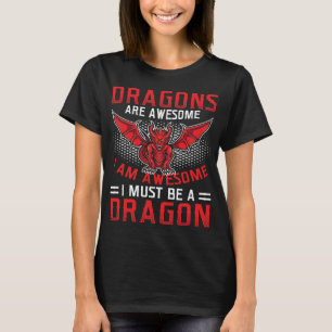 Dragons är Fantastisk, Fantasy Dragon Älskare Quo T Shirt