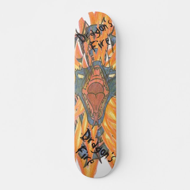 Dragons brand skateboard bräda 20,5 cm (Framsida)