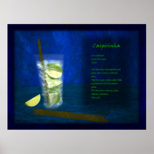 Dragons Cocktail Pub: Caipirinha Poster