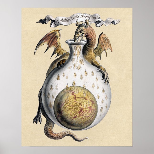 Dragons Crucible of Alchemy Poster (Framsidan)