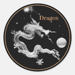 Dragons & Crystal Dragon Lore /Birth of the Dragon Runt Klistermärke