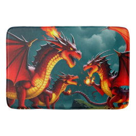 Dragons eld badrumsmatta