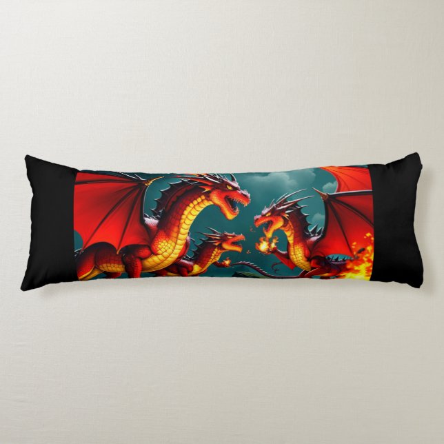 Dragons eld kroppskudde (Framsidan)