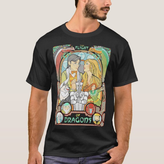 Dragons Essential T-Shirt (Framsida)