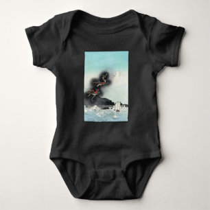 Dragons Fury Sea Battle for Mount Fuji, Japan T Shirt