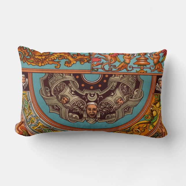 Dragons & Gargoyles Lumbar Pillow Lumbarkudde (Framsida)