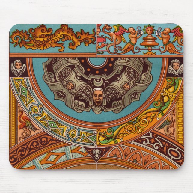 Dragons & Gargoyles Mousepad Musmatta (Framsidan)