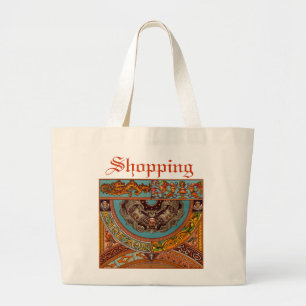 Dragons & Gargoyles Tote Bag Jumbo Tygkasse