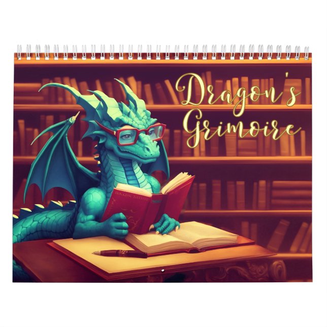 Dragons Grimoire Kalender (Omslag)