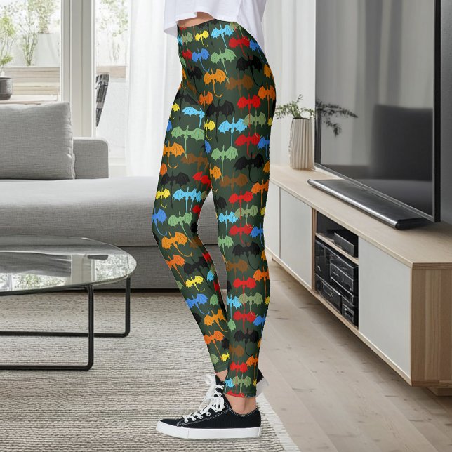 Dragons Grönt Flight Fantasy Leggings (Skapare uppladdad)