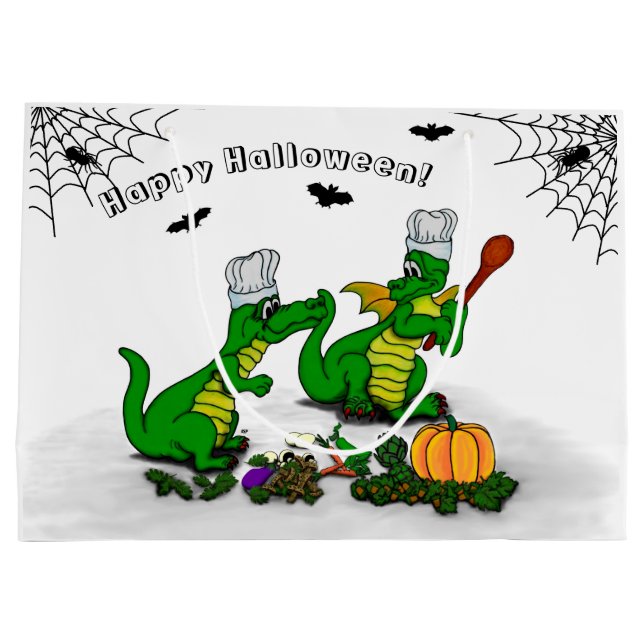 Dragons - Happy halloween! I dag ska jag laga mat (Baksidan)