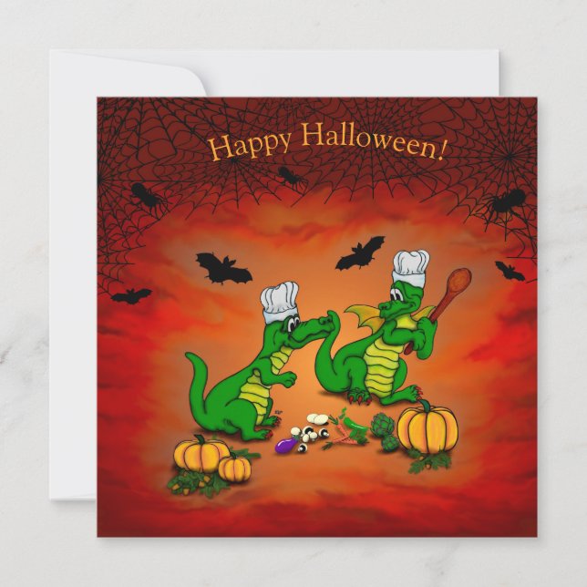 Dragons - Happy halloween! I dag ska jag laga mat (Framsida)