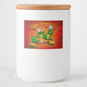 Dragons - Happy halloween! I dag ska jag laga mat Etiketter