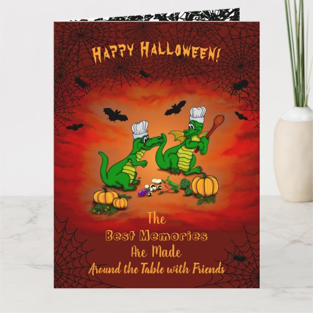 Dragons - Happy halloween! I dag ska jag laga mat Kort (Framsida)