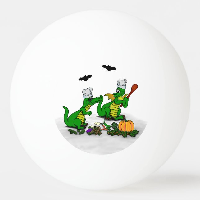 Dragons - Happy halloween! I dag ska jag laga mat Pingisboll (Framsidan)