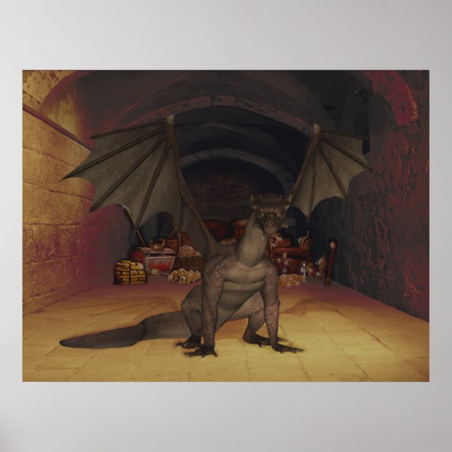 Dragons Hoard Poster (Framsidan)