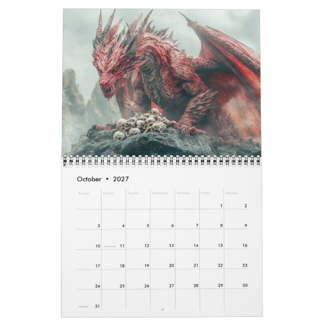 Dragons Kalender (Oct 2027)