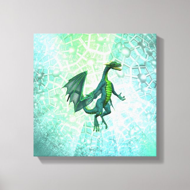 Dragons Kanvastryck utandning (Framsida)