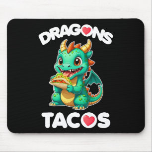 Dragons Kärlek Tacos Cute Cinco De Mayo Mexican Fo Musmatta
