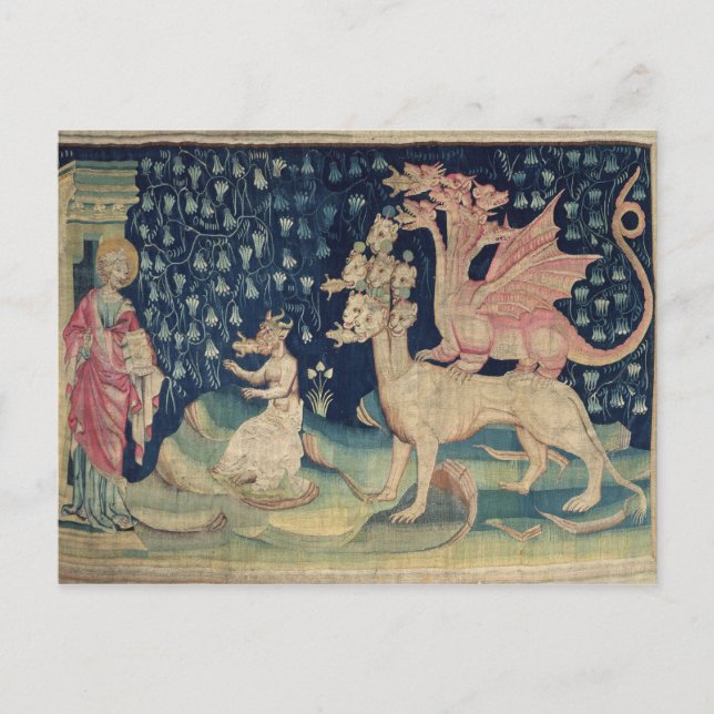 Dragons kräkning Frogs Vykort (Framsida)