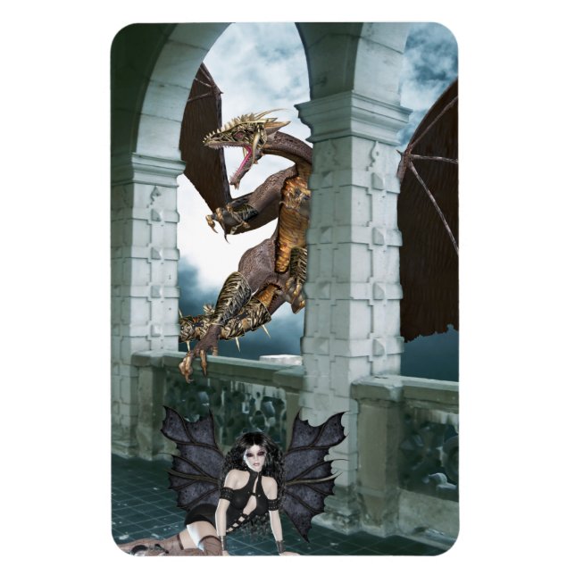 Dragon's Lair Magnet (Vertikal)