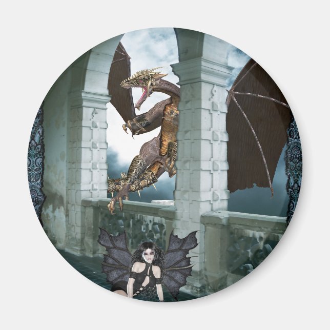 Dragon's Lair Magnet (Framsidan)