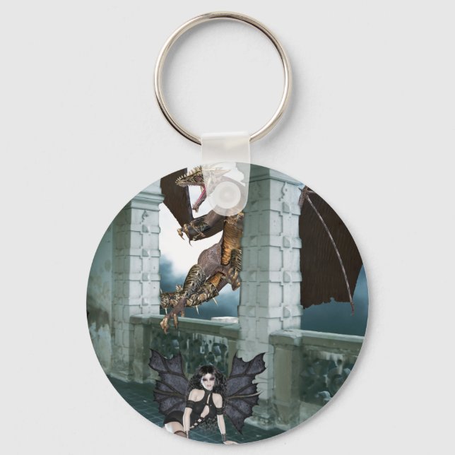 Dragon's Lair Nyckelring (Framsida)
