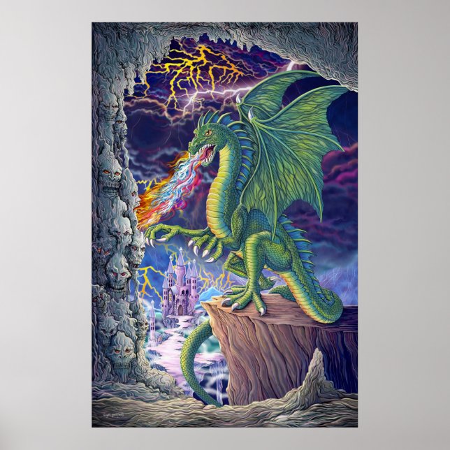 Dragon's Lair Poster (Framsidan)