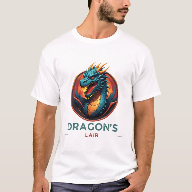 Dragons lair t shirt (Framsida)