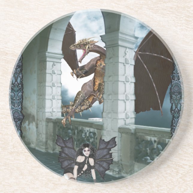 Dragon's Lair Underlägg Sandsten (Framsidan)