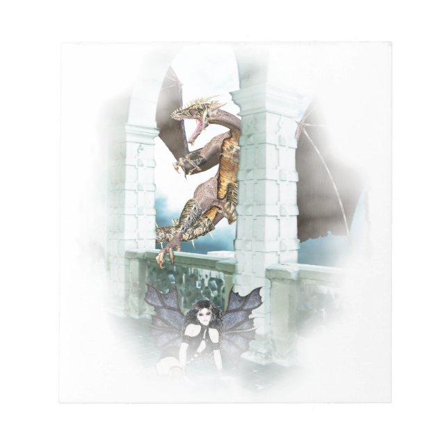 Dragon's Lair Vignette Anteckningsblock (Framsida)