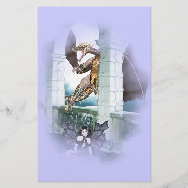 Dragon's Lair Vignette Brevpapper (Framsida)