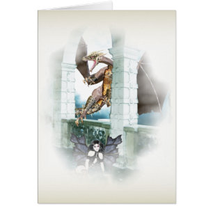 Dragon's Lair Vignette Hälsningskort