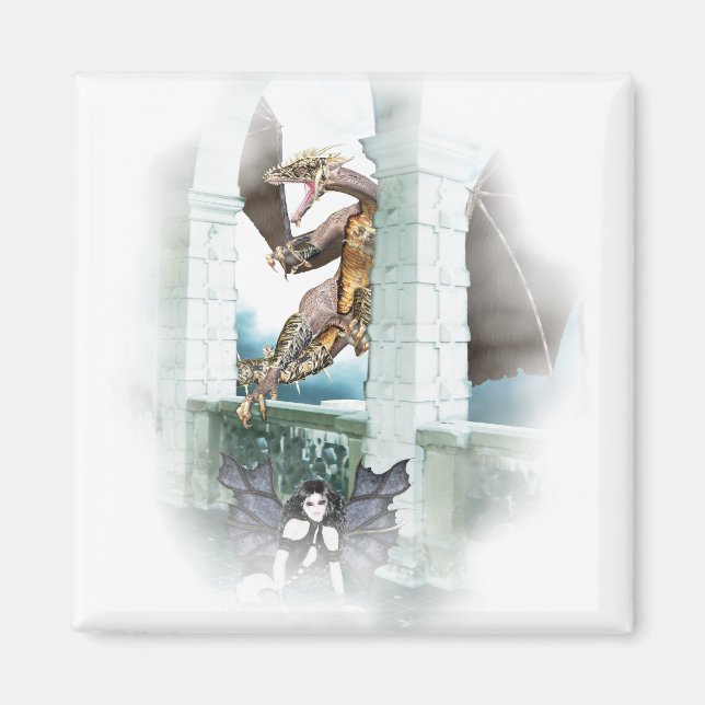 Dragon's Lair Vignette Magnet (Framsidan)