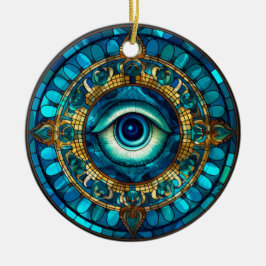 Dragons Öga Julgransprydnad Keramik