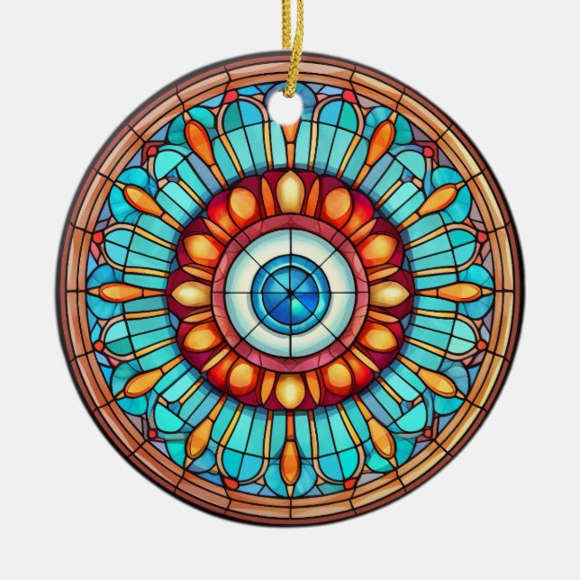 Dragons Öga Julgransprydnad Keramik (Framsidan)