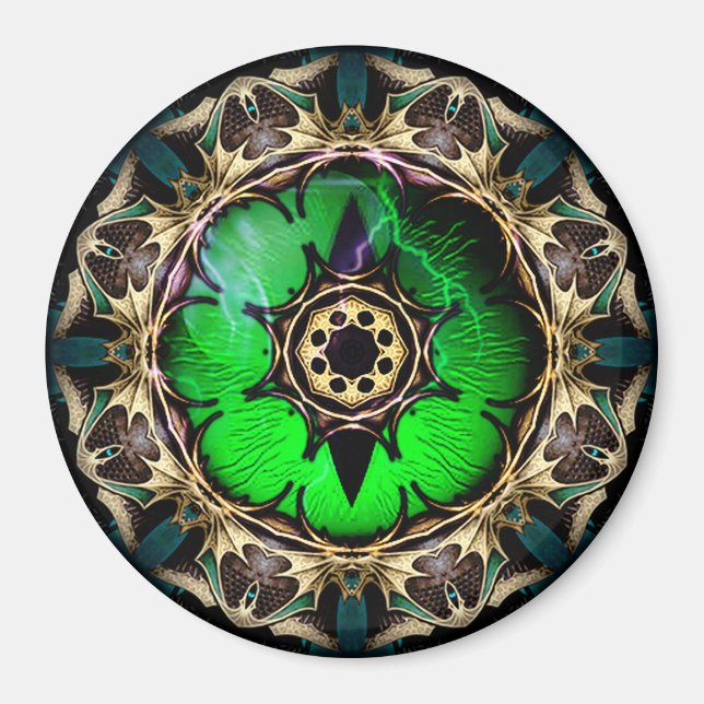 Dragons Öga Magnet (Framsidan)